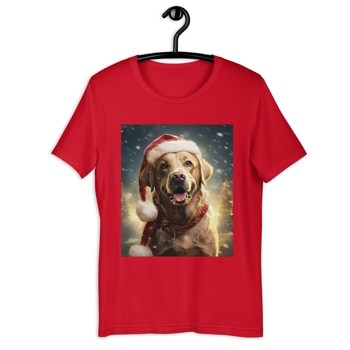 Labrador Retriever Christmas Unisex t-shirt