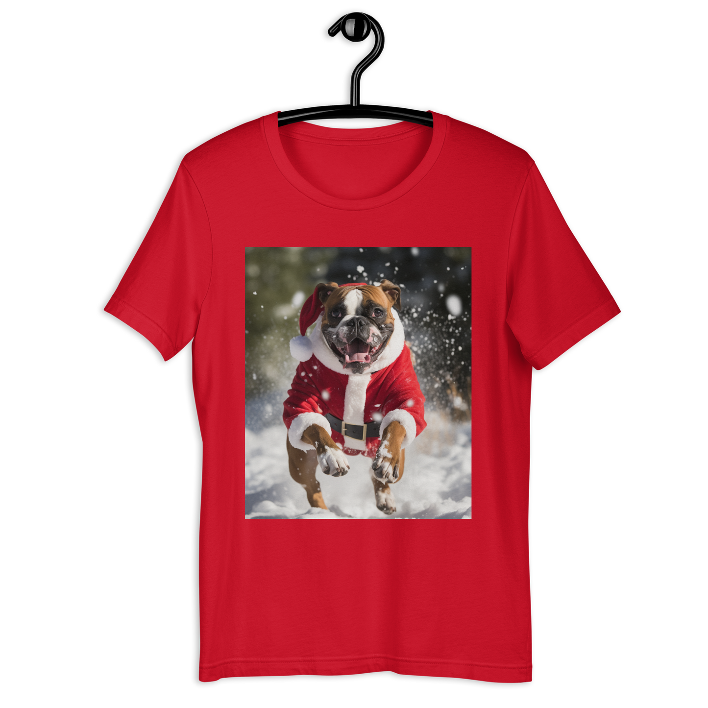 Boxer Christmas Unisex t-shirt