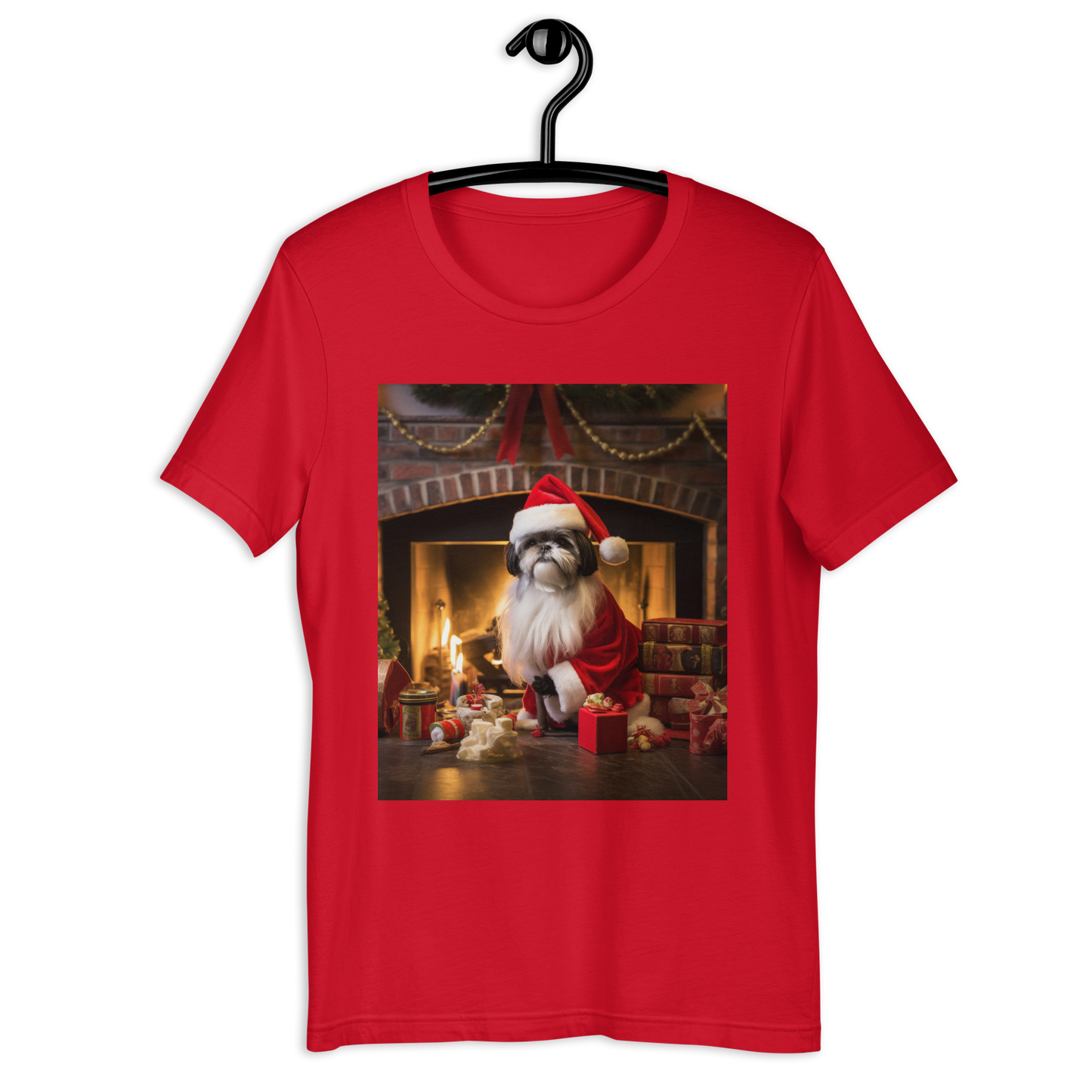 Shih Tzu Christmas Unisex t-shirt