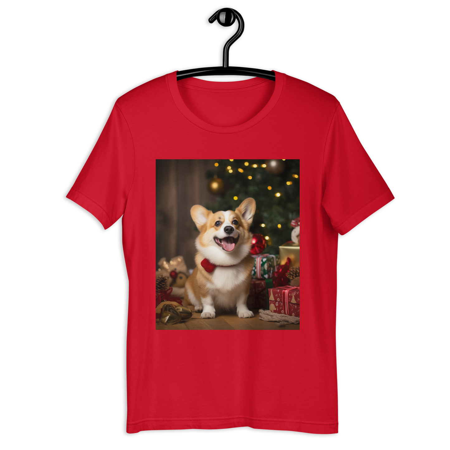 Pembroke Welsh Corgi Christmas Unisex t-shirt