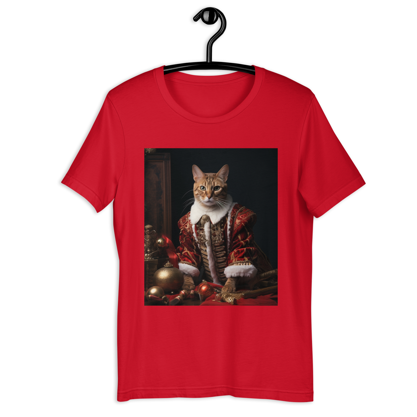 Domestic Shorthair Christmas Unisex t-shirt