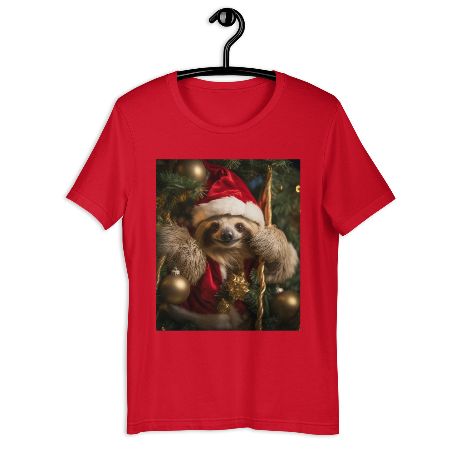 Sloth Christmas Unisex t-shirt