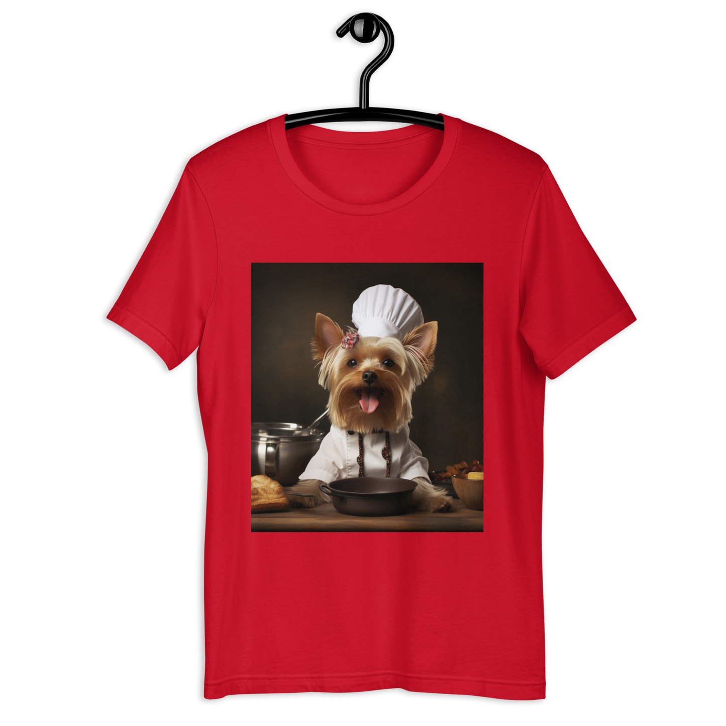 Yorkshire Terrier Chef Unisex t-shirt