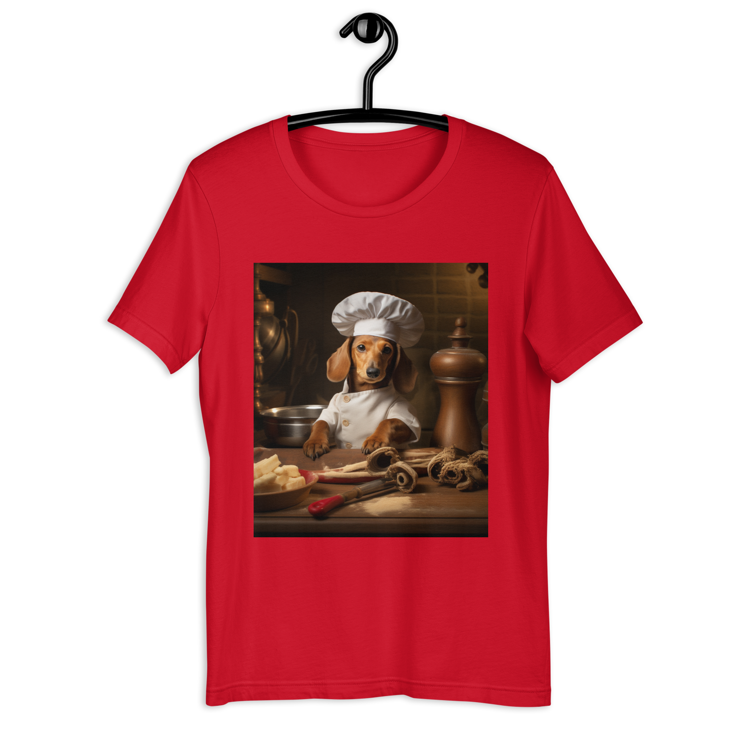 Dachshund Chef Unisex t-shirt