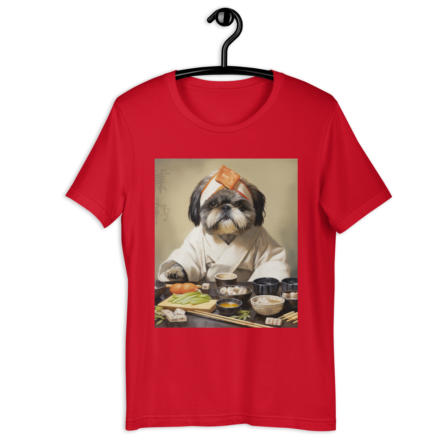 Shih Tzu Chef Unisex t-shirt