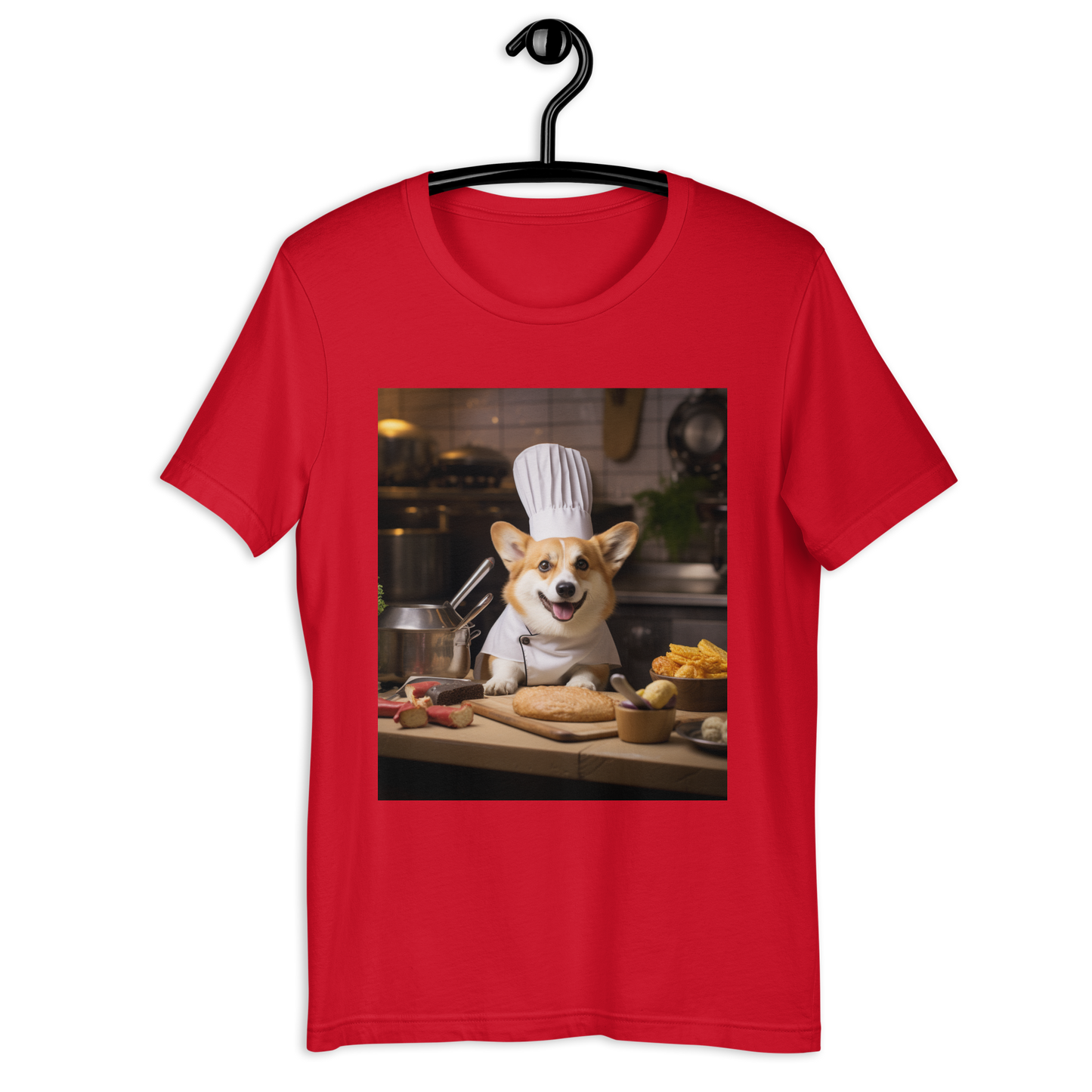 Pembroke Welsh Corgi Chef Unisex t-shirt