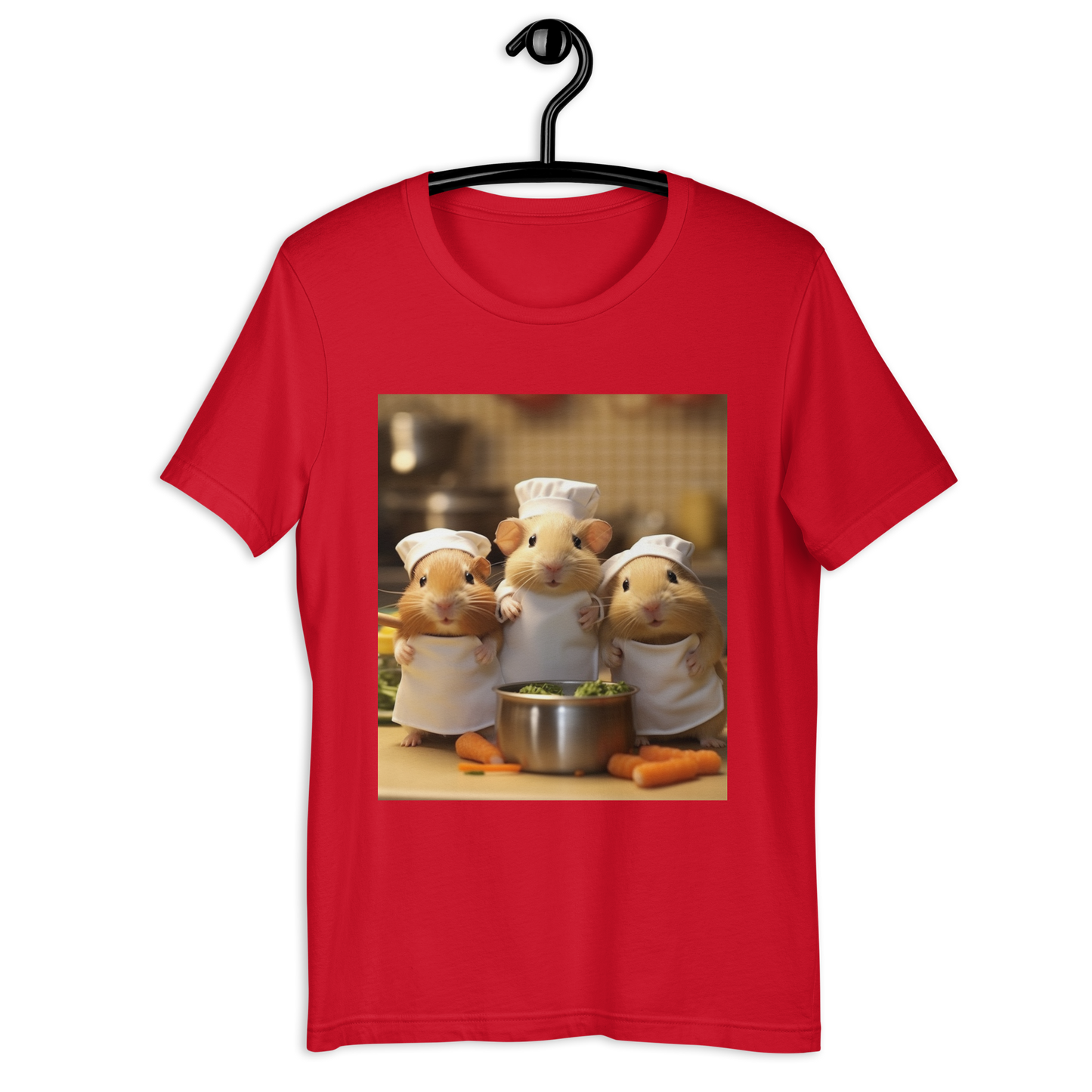 Guinea Pigs Chef Unisex t-shirt