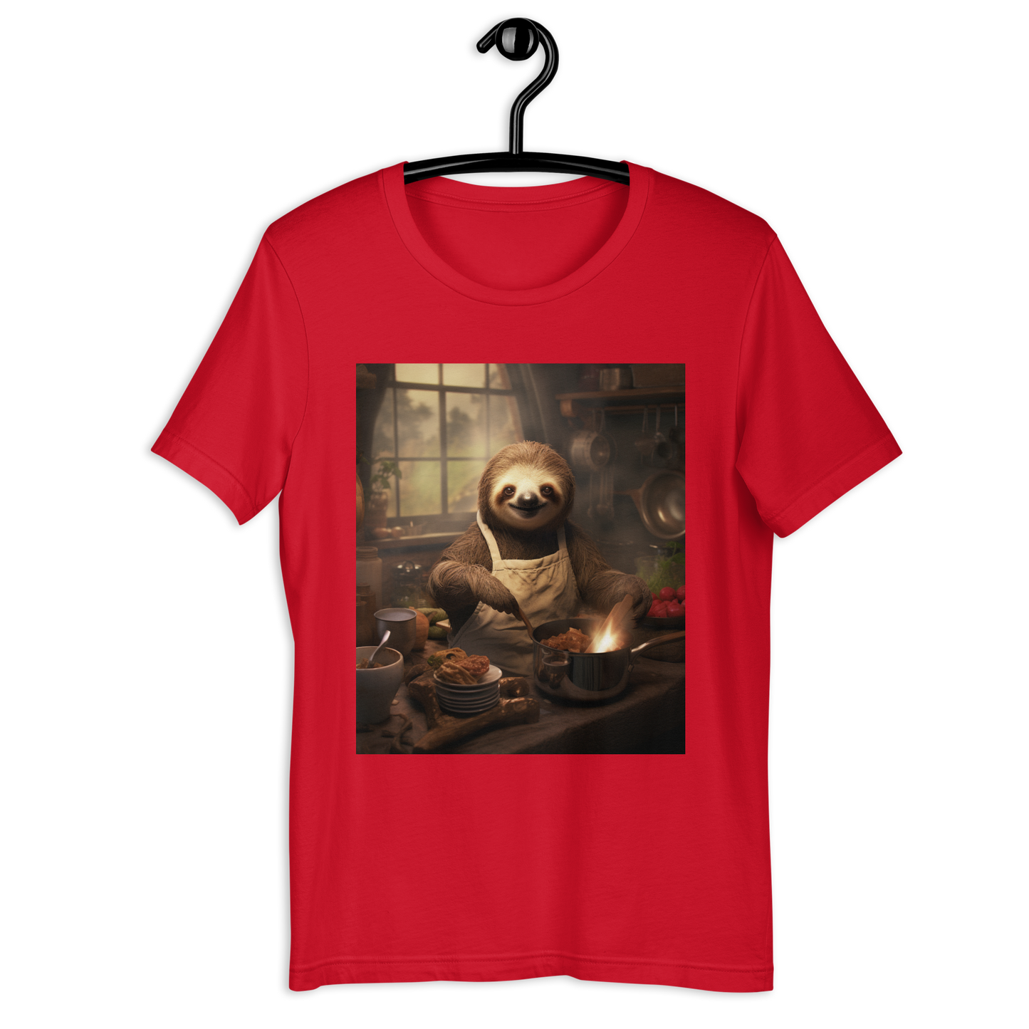 Sloth Chef Unisex t-shirt