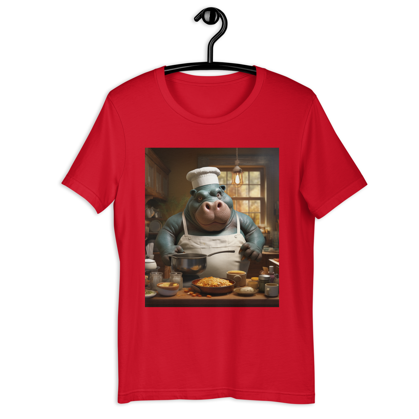 Hippo Chef Unisex t-shirt