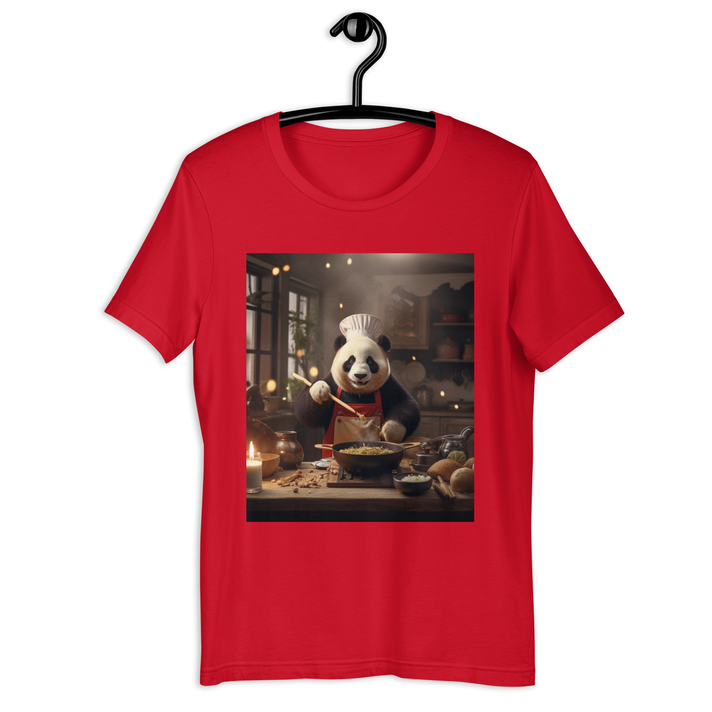 Panda Chef Unisex t-shirt