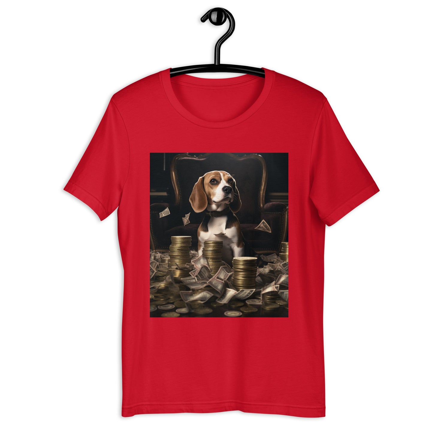 Beagle Millionaire Unisex t-shirt