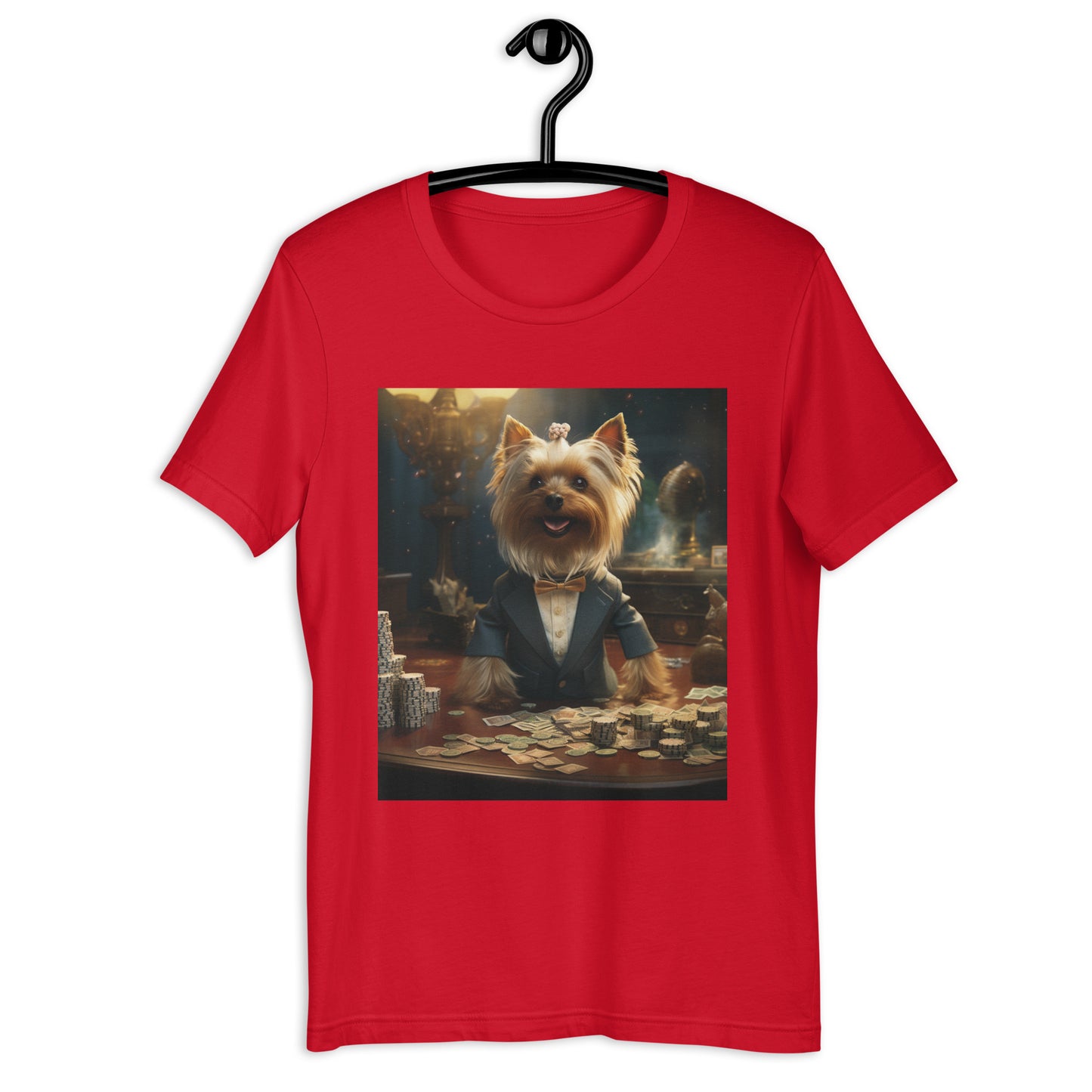 Yorkshire Terrier Millionaire Unisex t-shirt