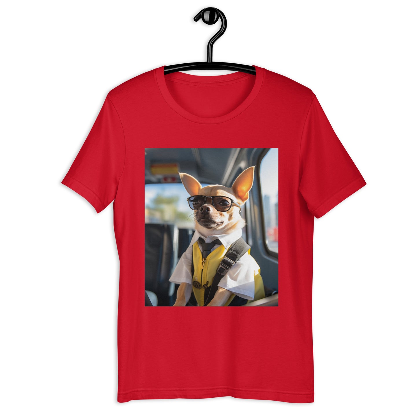 Chihuahua Bus Driver Unisex t-shirt