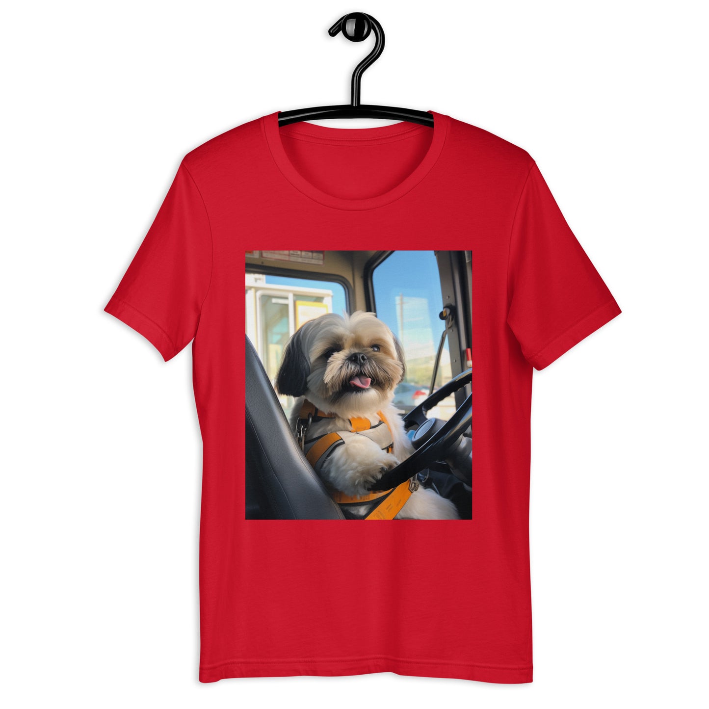 Shih Tzu Bus Driver Unisex t-shirt