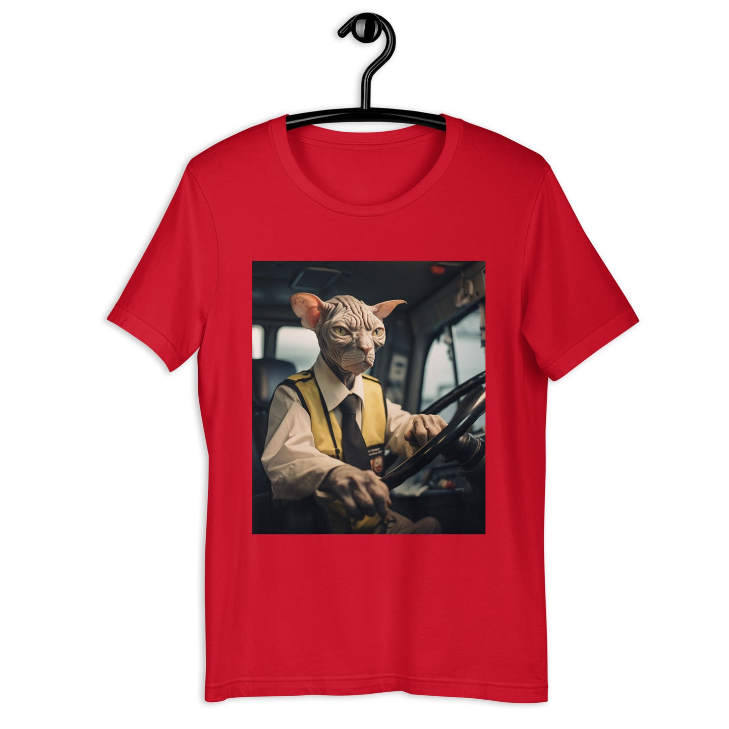 Sphynx Bus Driver Unisex t-shirt