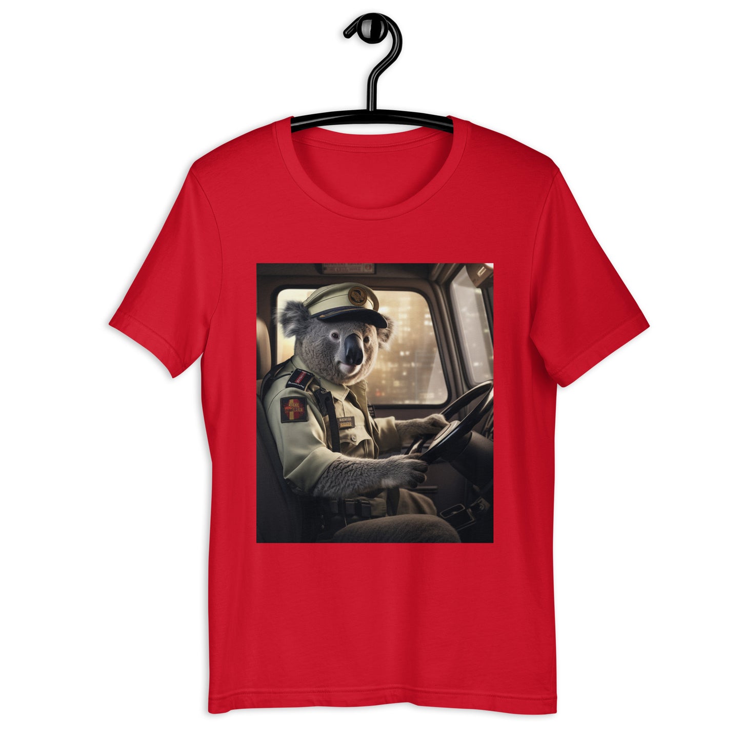 Koala Bus Driver Unisex t-shirt