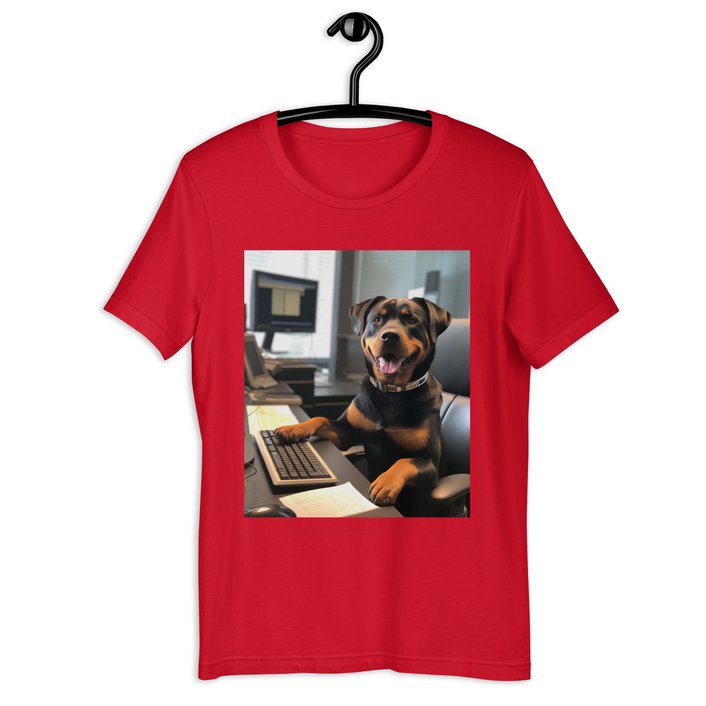 Rottweiler Stock Trader Unisex t-shirt