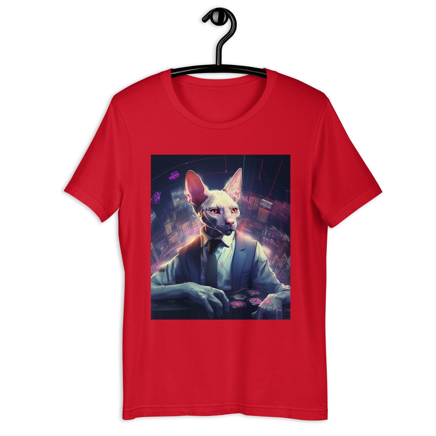 Sphynx Stock Trader Unisex t-shirt