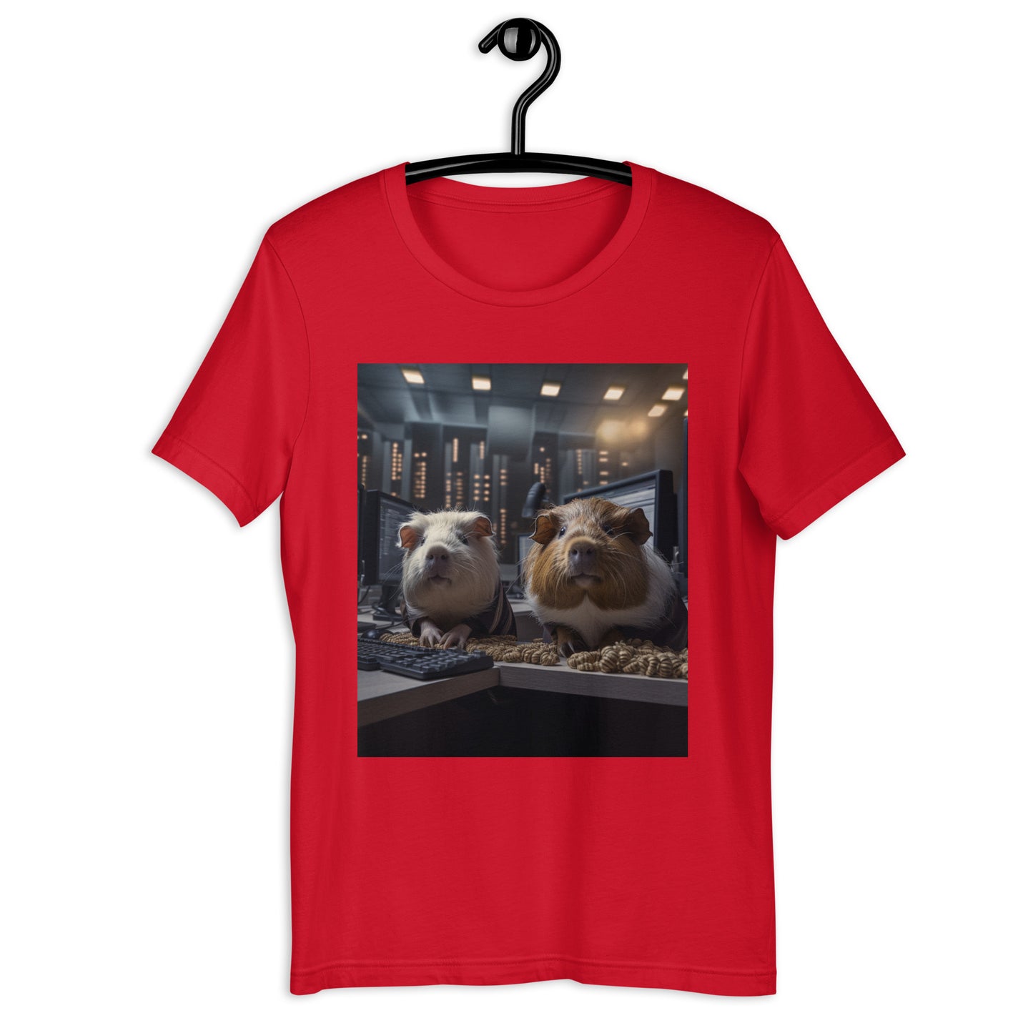 Guinea Pigs Stock Trader Unisex t-shirt