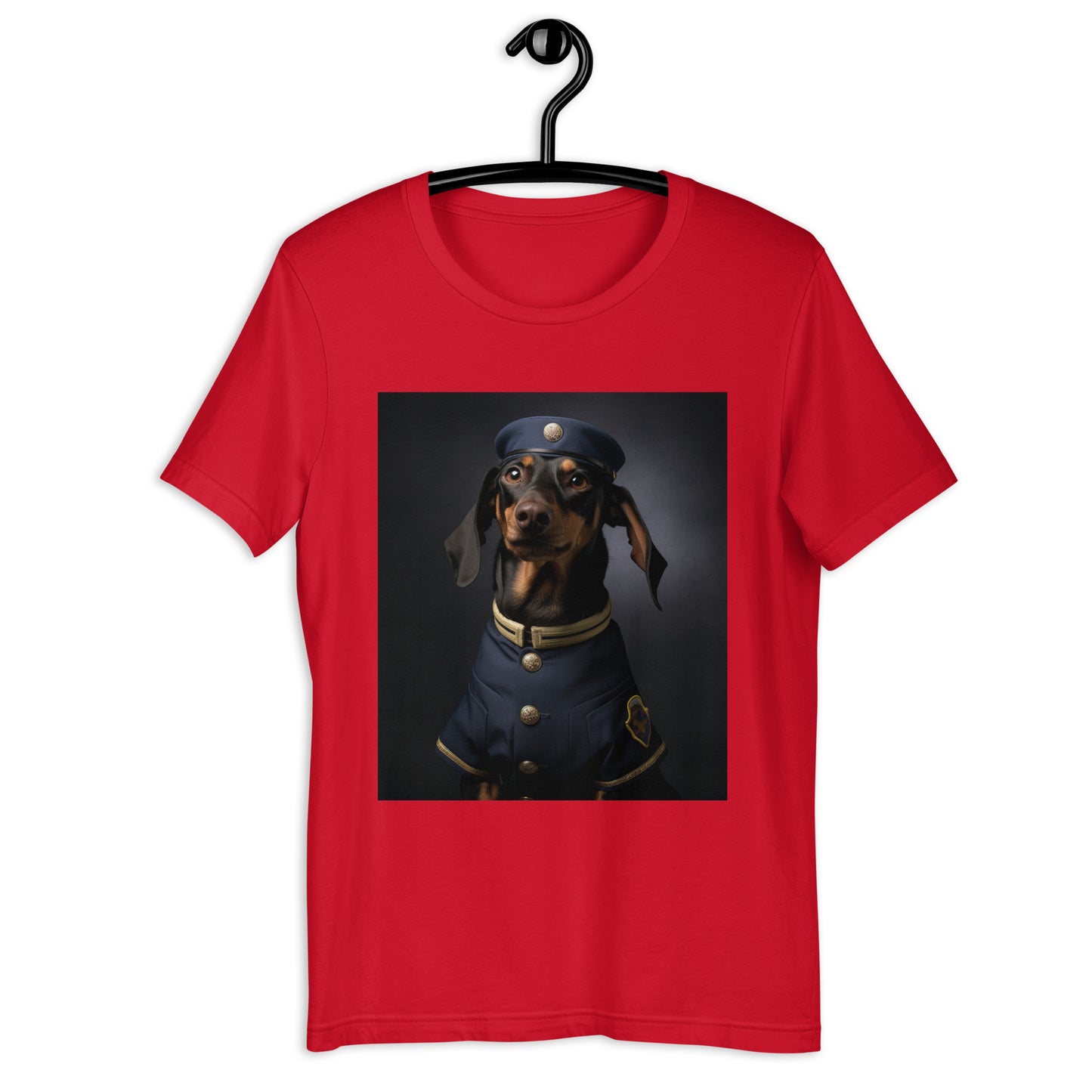 Dachshund Air Force Officer Unisex t-shirt