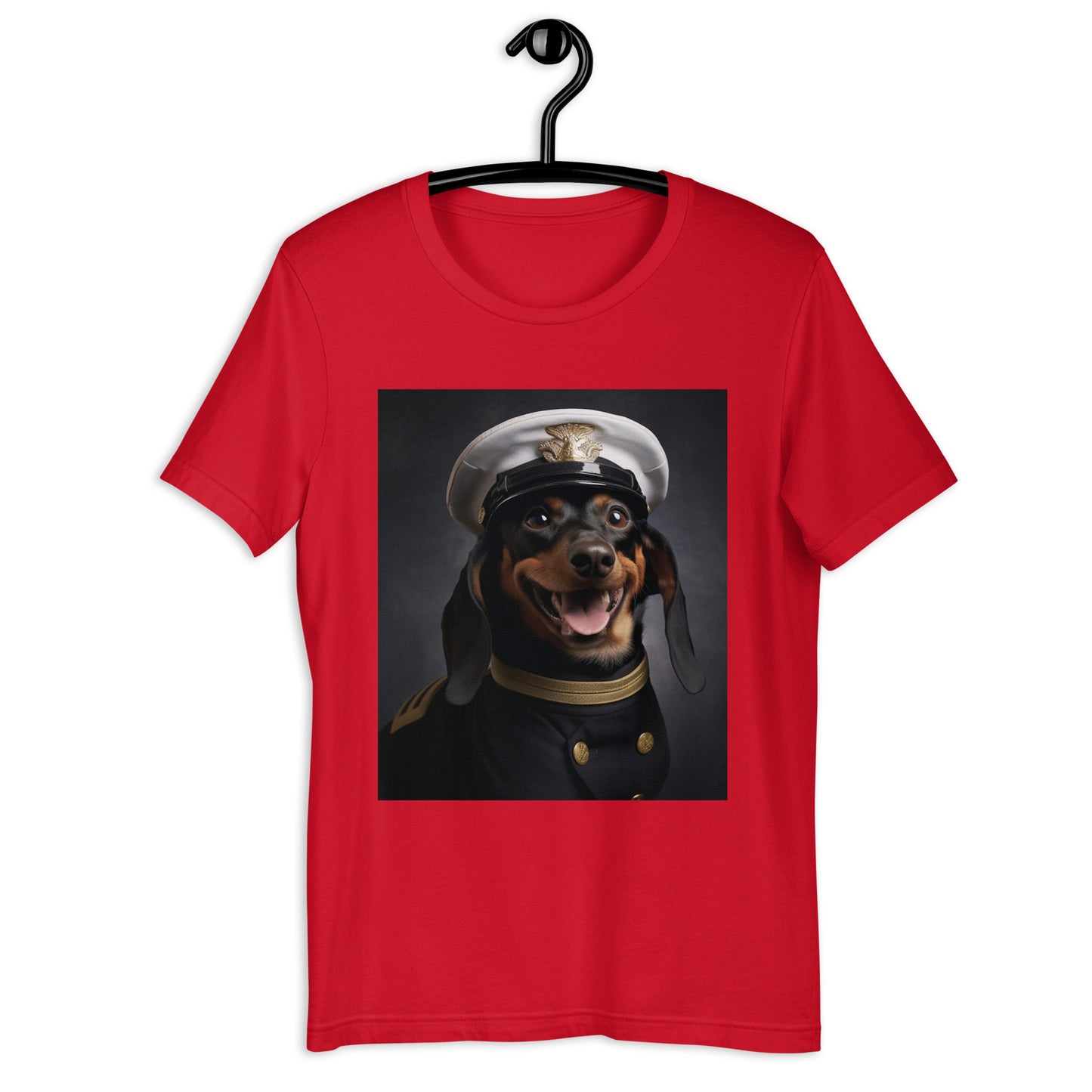 Dachshund Airline Pilot Unisex t-shirt