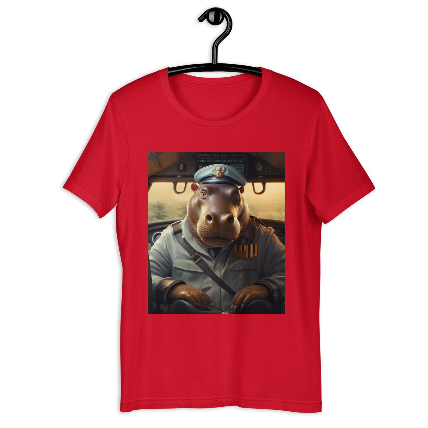 Hippo Airline Pilot Unisex t-shirt