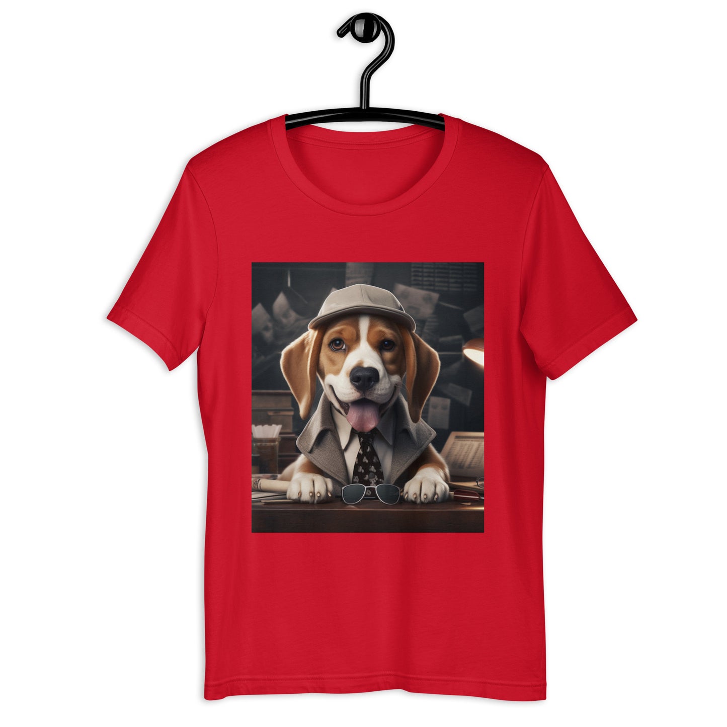 Beagle Detective Unisex t-shirt