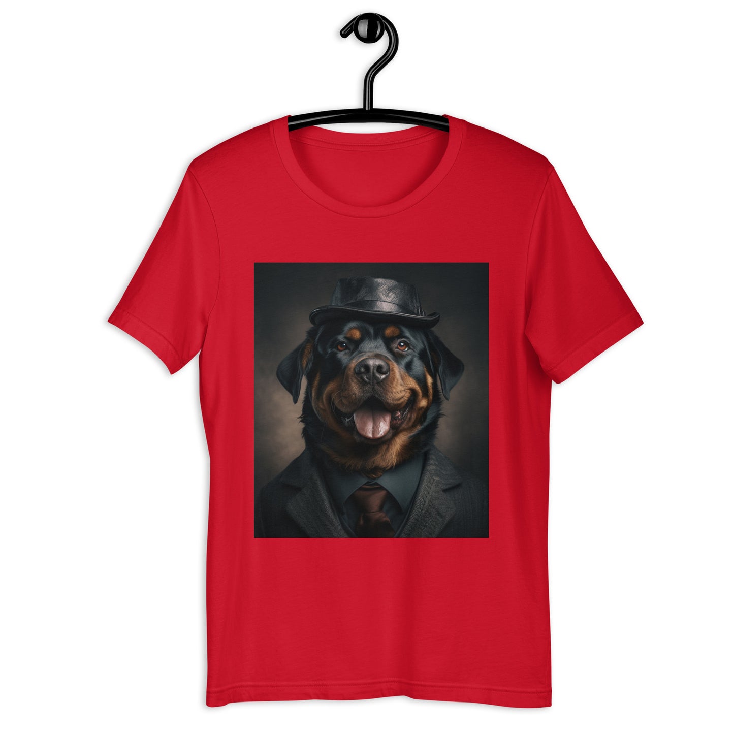 Rottweiler Detective Unisex t-shirt