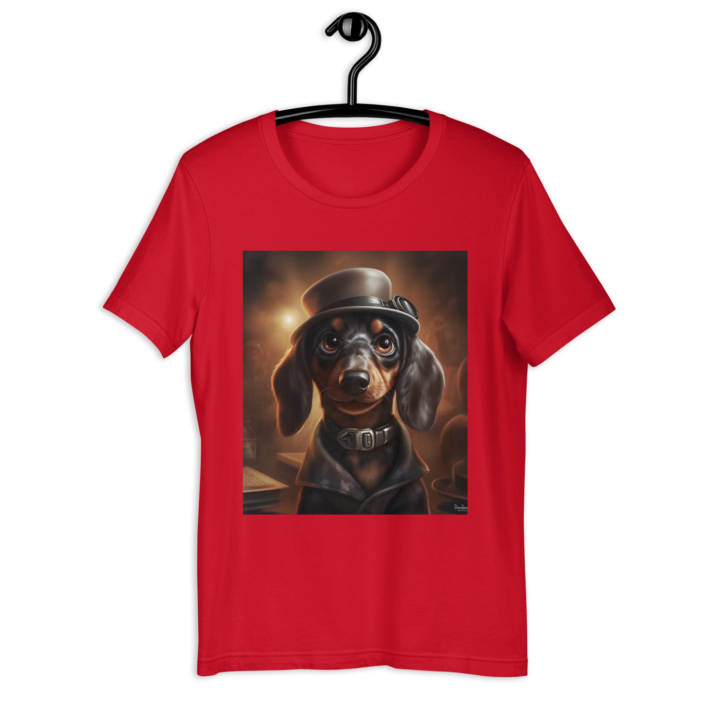 Dachshund Detective Unisex t-shirt