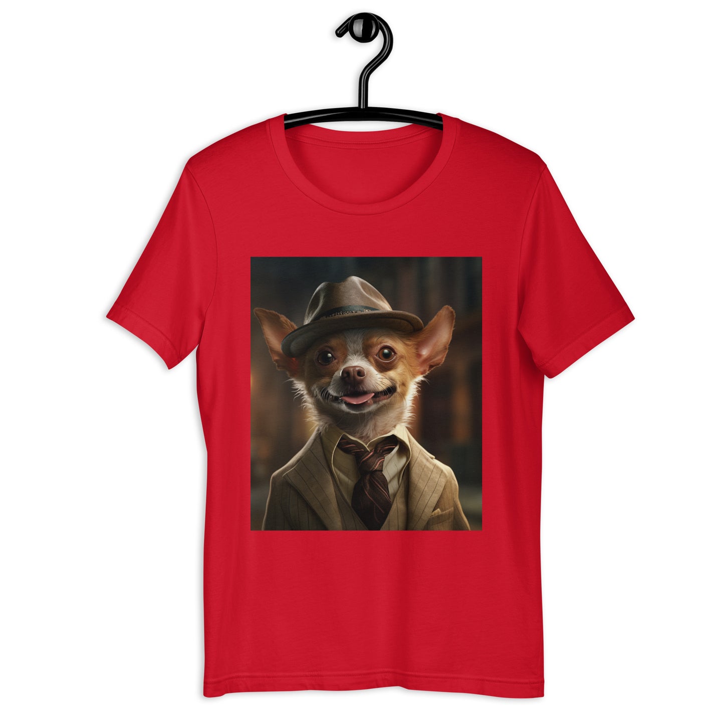 Chihuahua Detective Unisex t-shirt