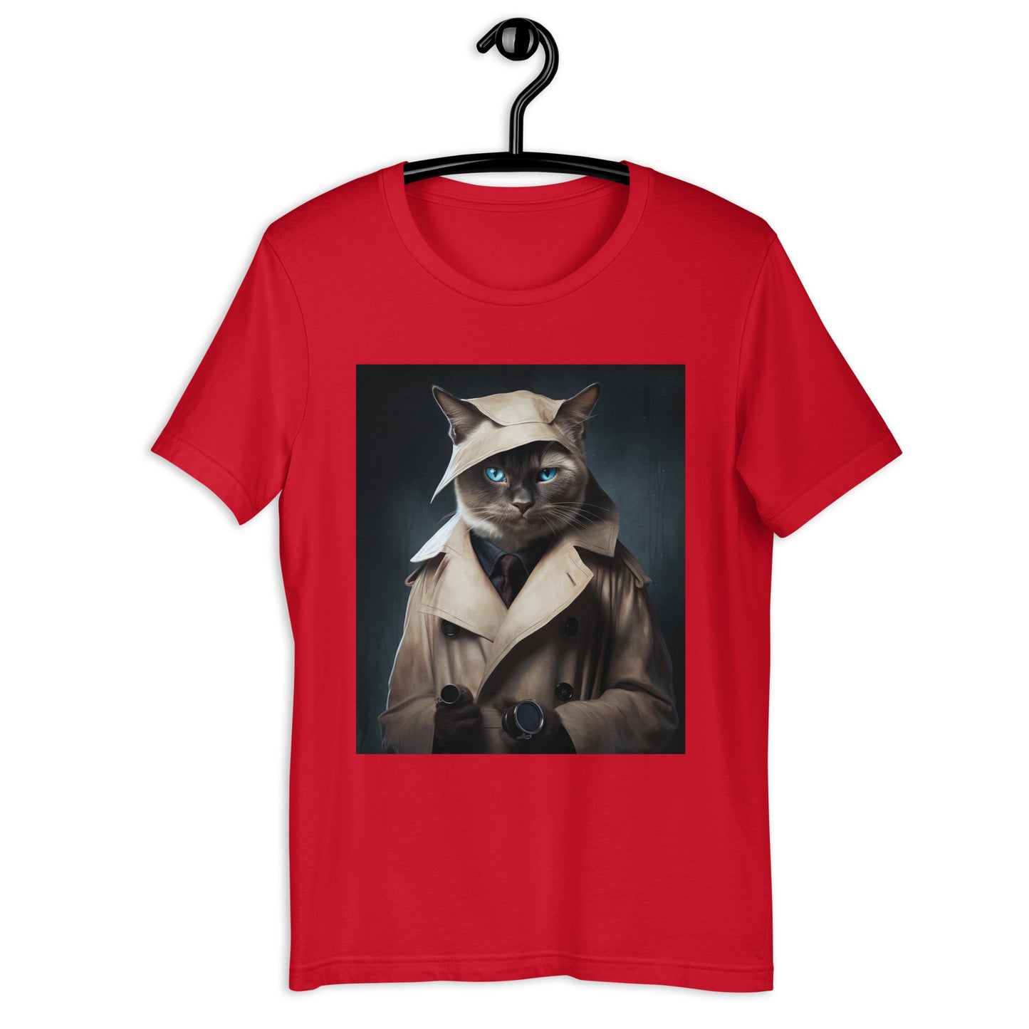 Siamese Detective Unisex t-shirt