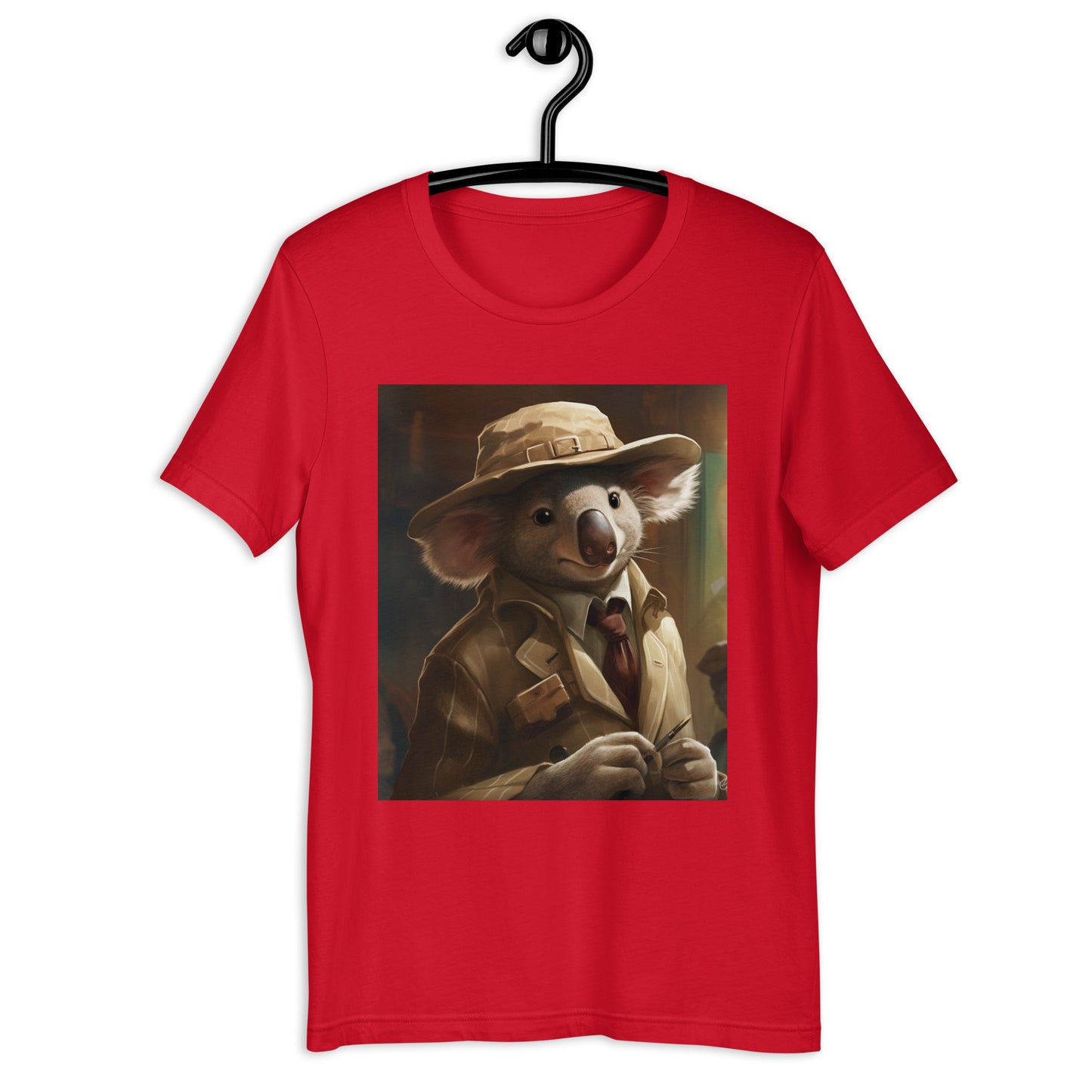 Koala Detective Unisex t-shirt