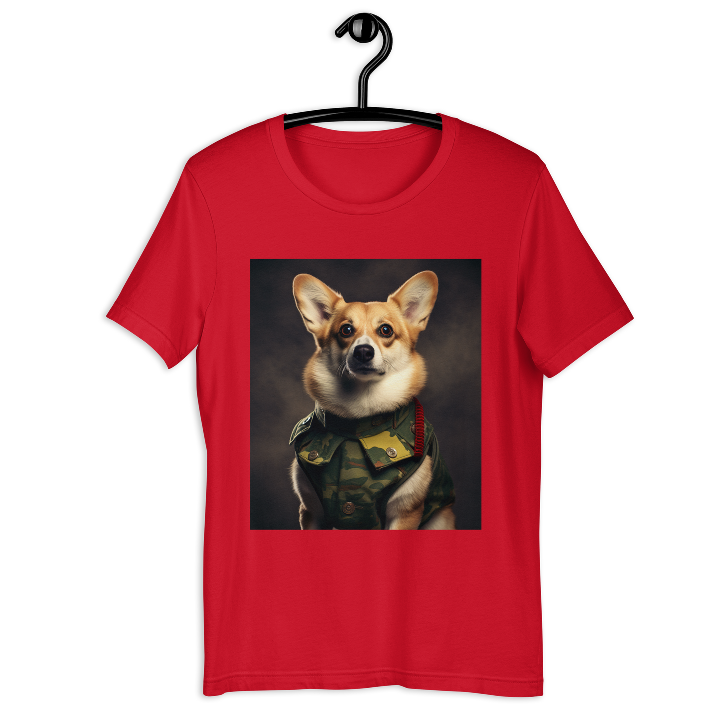 Pembroke Welsh Corgi Military Person Unisex t-shirt