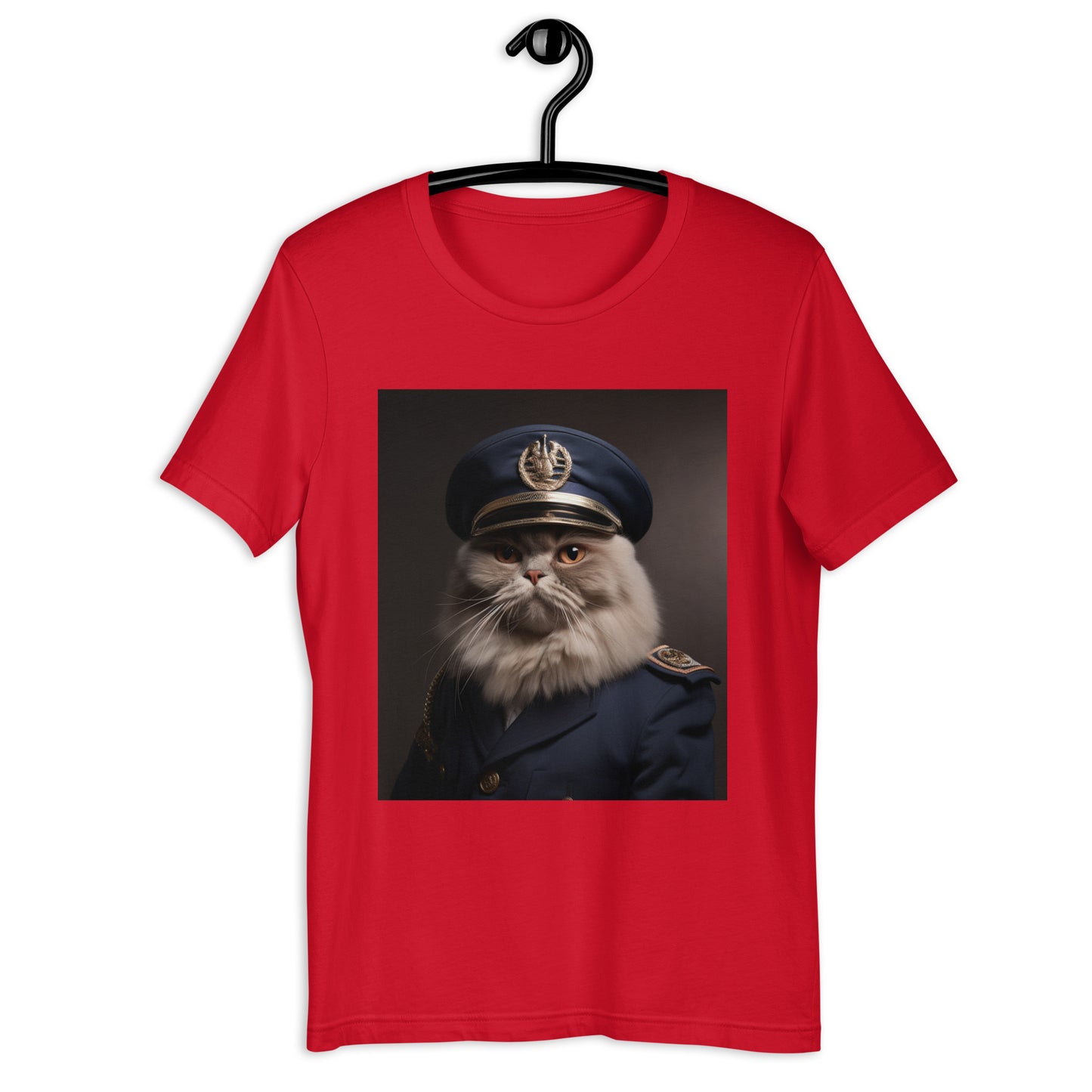 Maine Coon Police Officer Unisex t-shirt