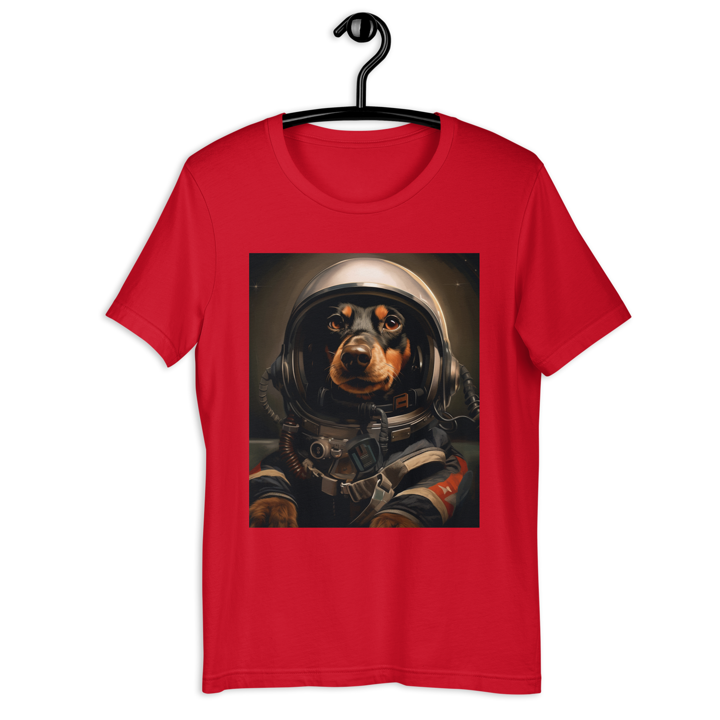 Dachshund F1 Car Driver Unisex t-shirt