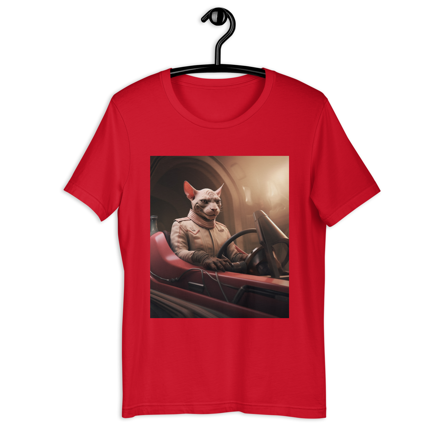 Sphynx F1 Car Driver Unisex t-shirt