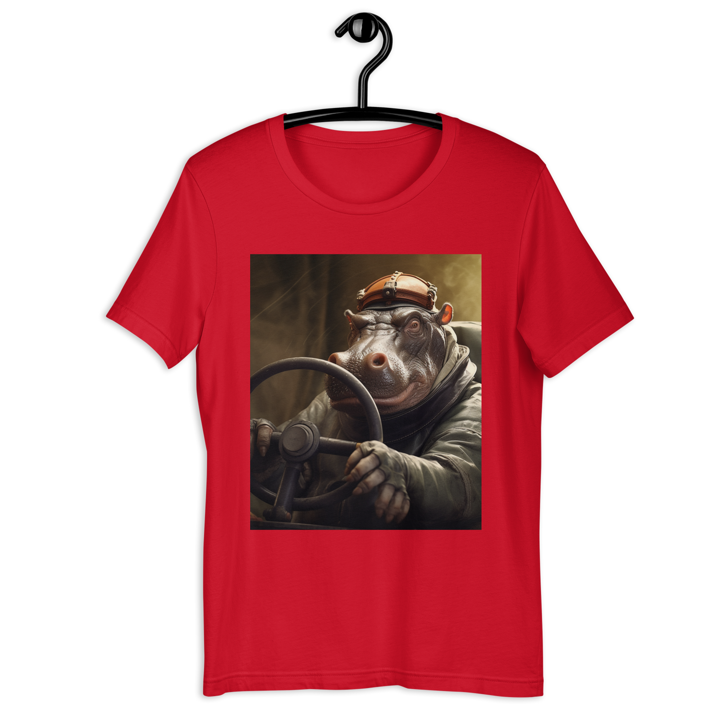 Hippo F1 Car Driver Unisex t-shirt