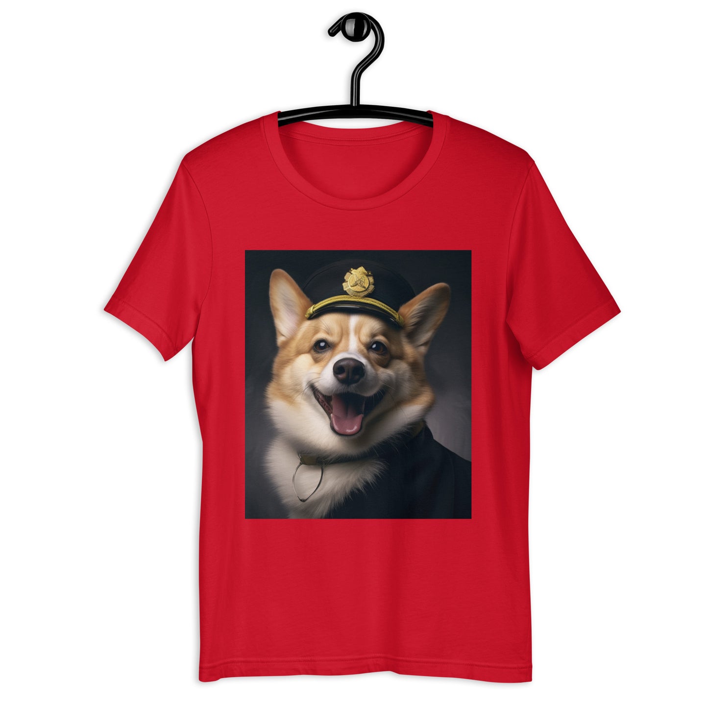 Pembroke Welsh Corgi Airline Pilot Unisex t-shirt