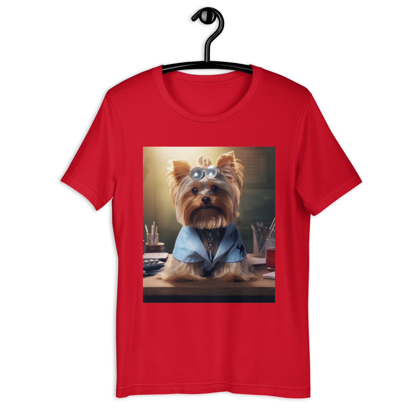 Yorkshire Terrier Doctor Unisex t-shirt