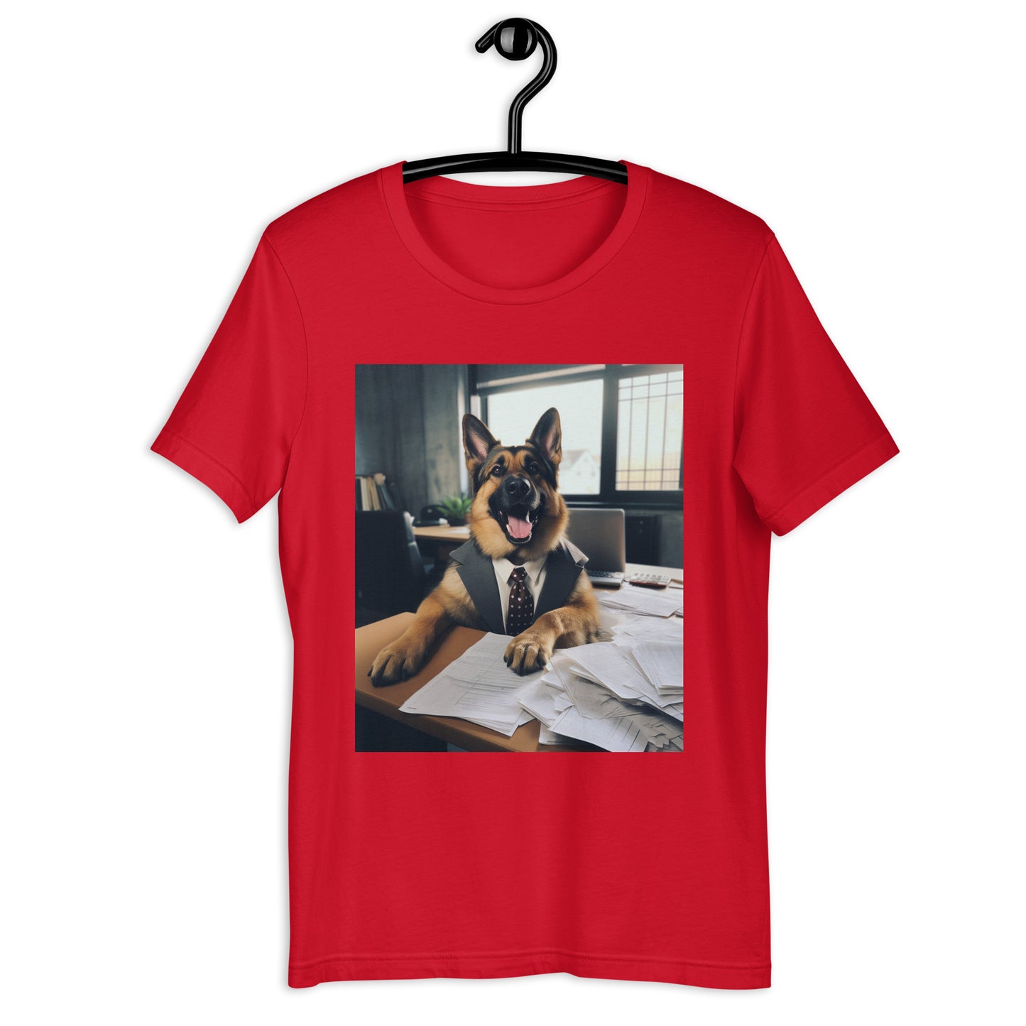 German Shepherd Lawyer Unisex t-shirt