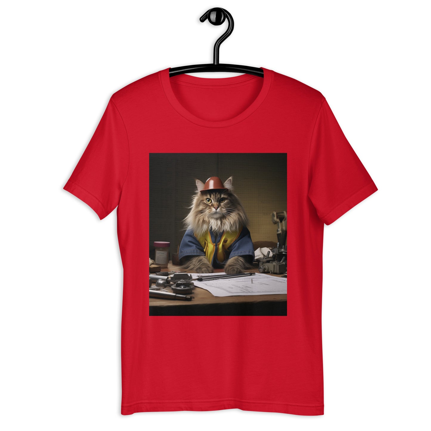 Maine Coon Engineer Unisex t-shirt