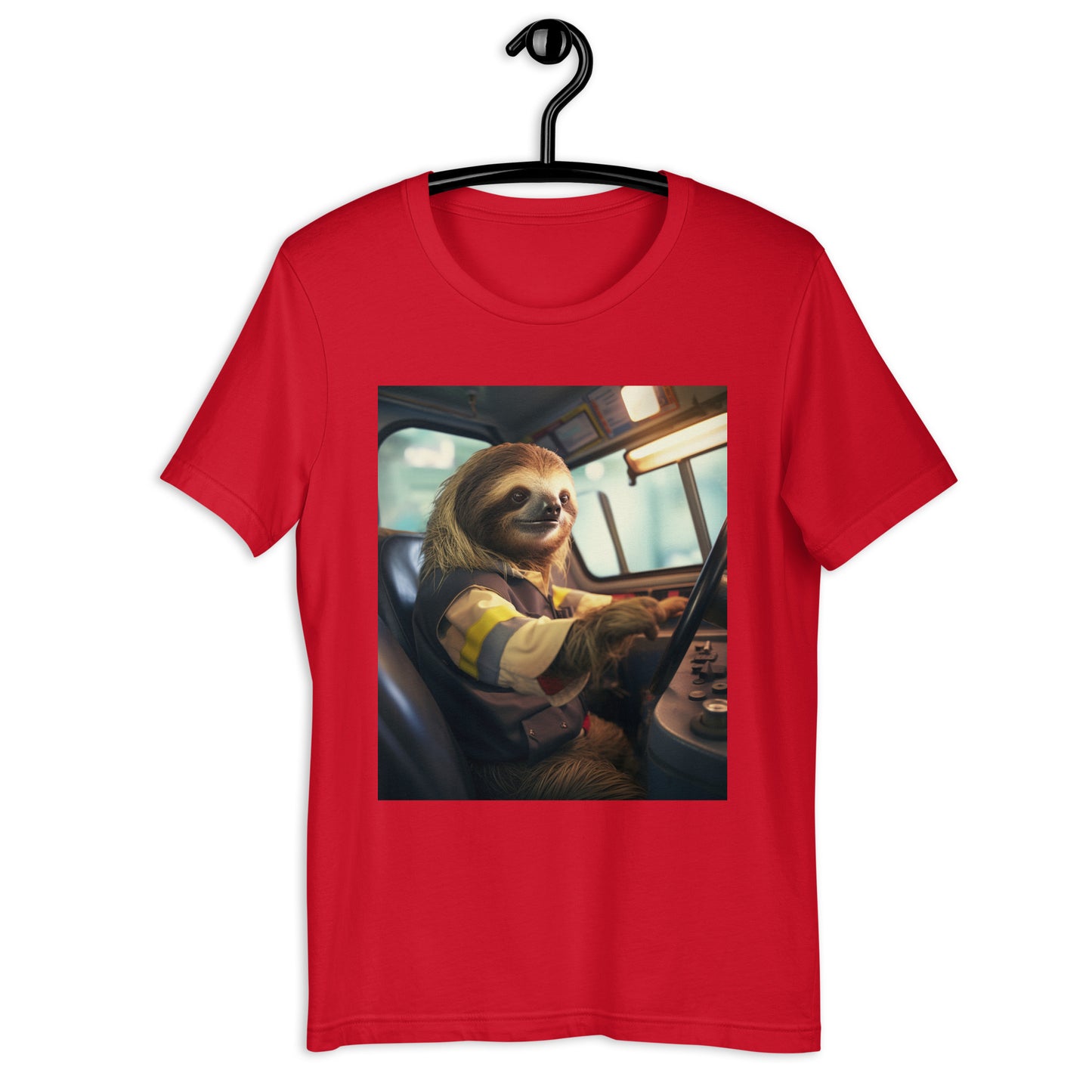 Sloth Bus Driver Unisex t-shirt