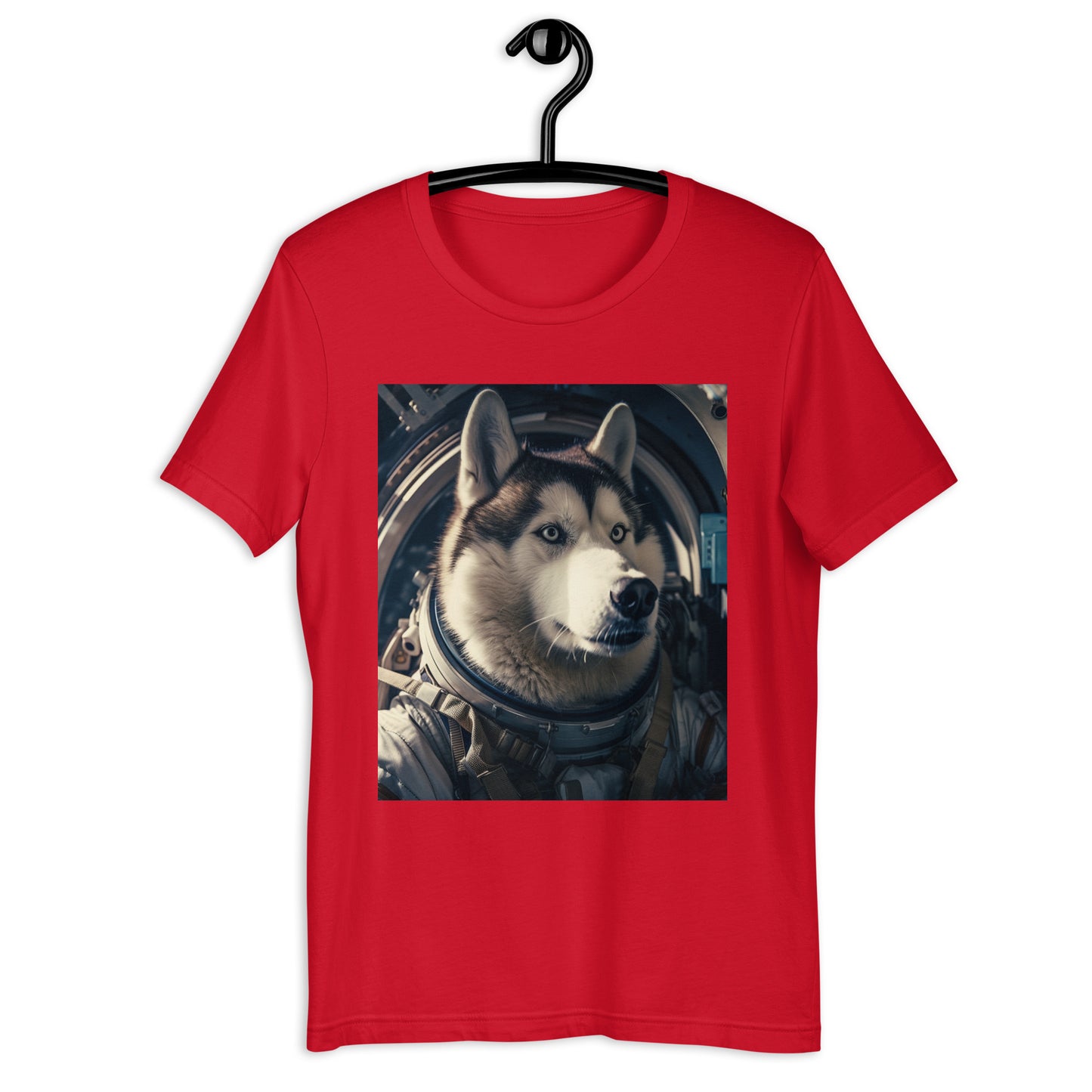 Siberian Husky Astronaut Unisex t-shirt