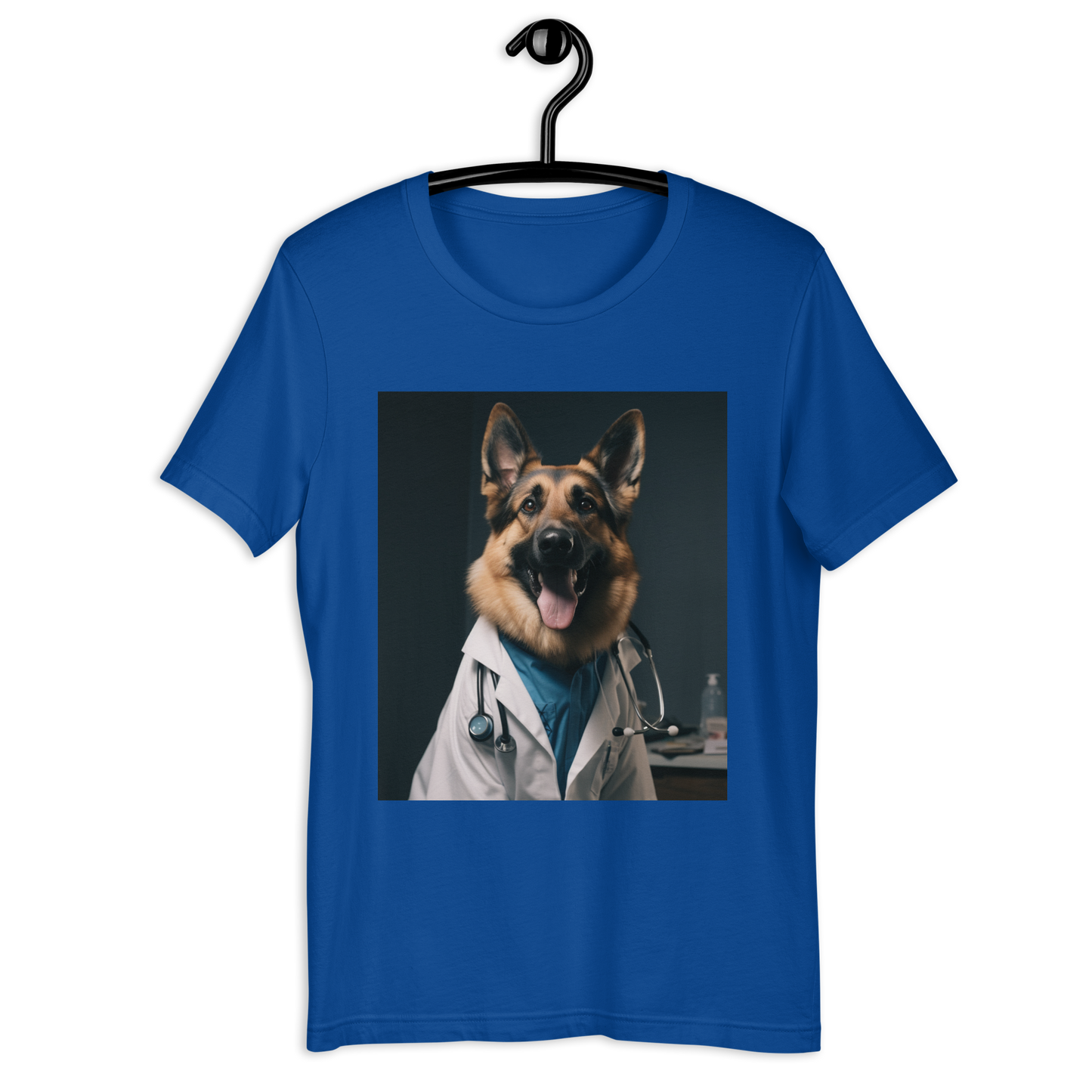 German Shepherd Doctor Unisex t-shirt