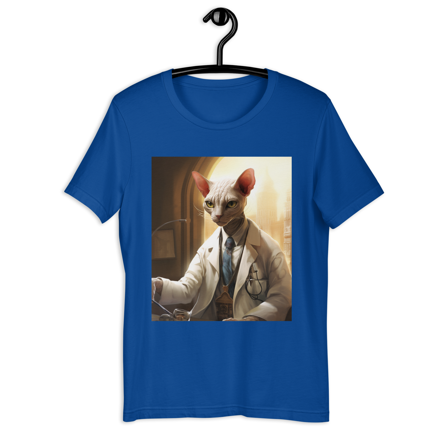 Sphynx Doctor Unisex t-shirt