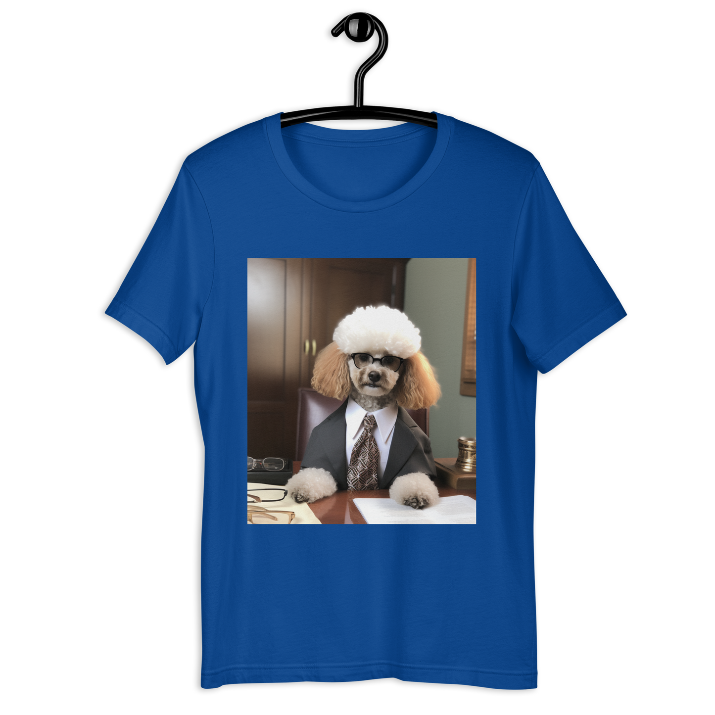 Poodle Lawyer Unisex t-shirt