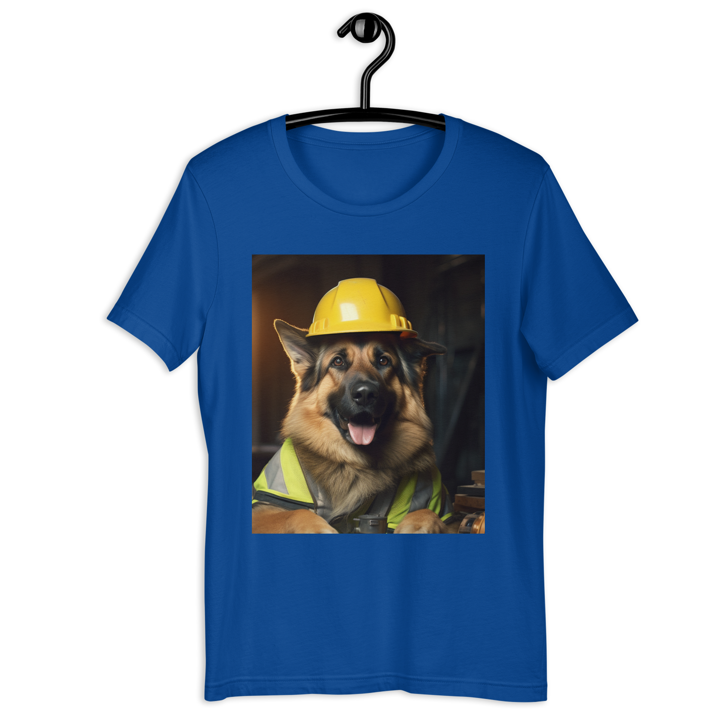 German Shepherd Engineer Unisex t-shirt