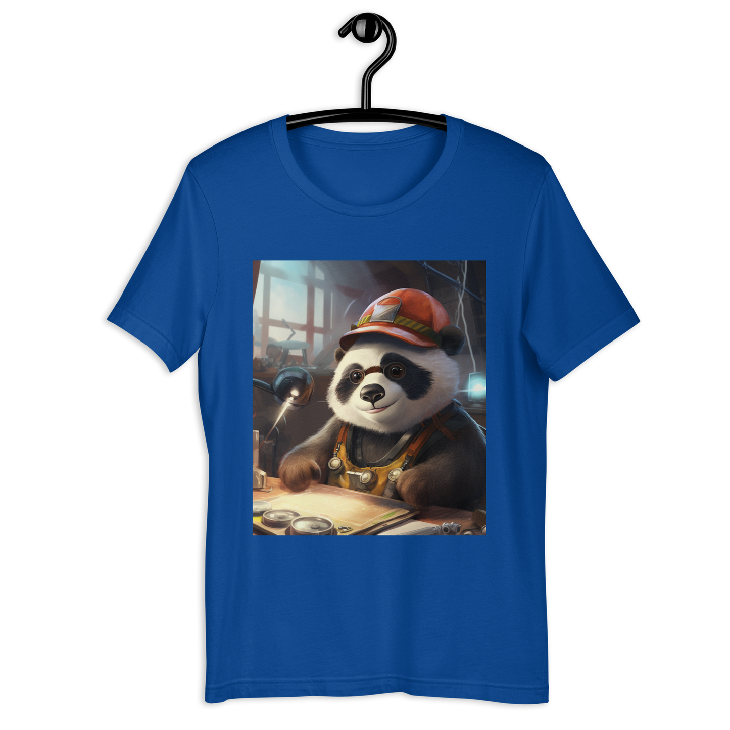 Panda Engineer Unisex t-shirt