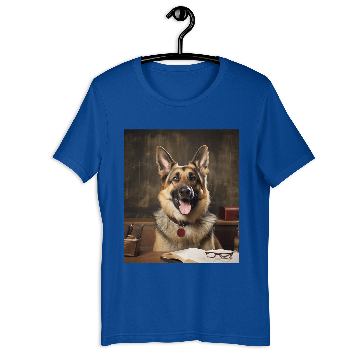 German Shepherd Teacher Unisex t-shirt