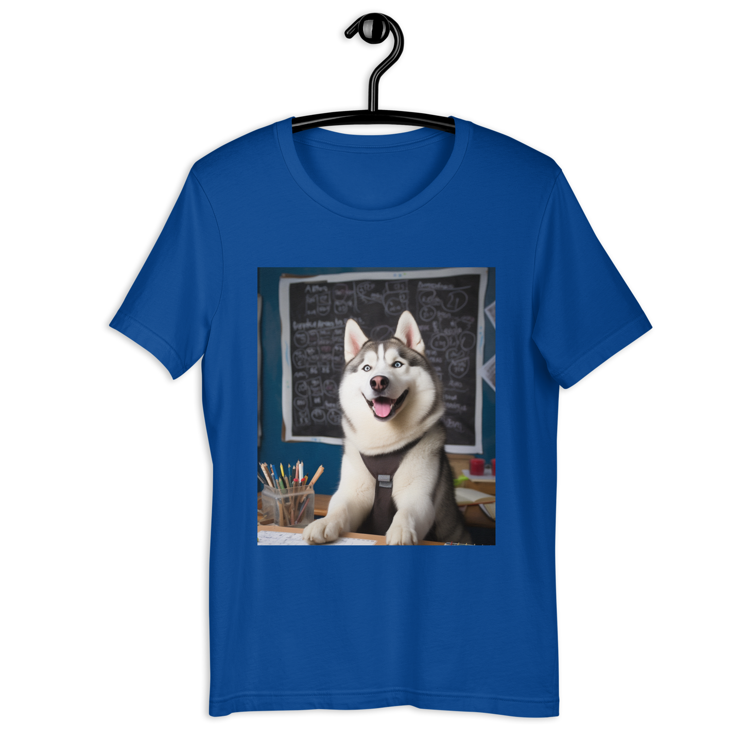 Siberian Husky Teacher Unisex t-shirt